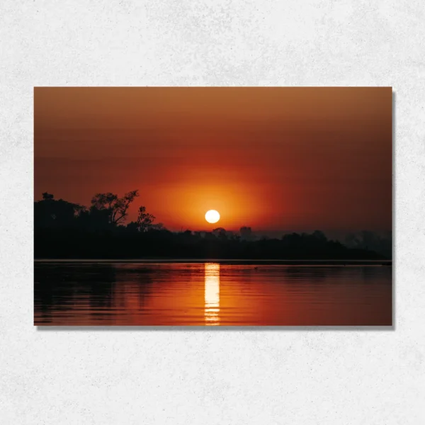 Quadro Fine Art –  Nascer do sol Pantaneiro - Image 5