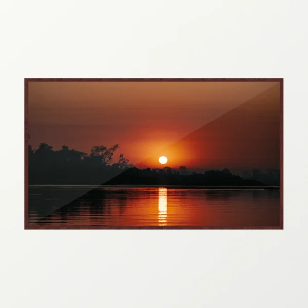 Quadro Fine Art –  Nascer do sol Pantaneiro