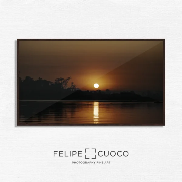 Quadro Fine Art –  Nascer do sol Pantaneiro - Image 4